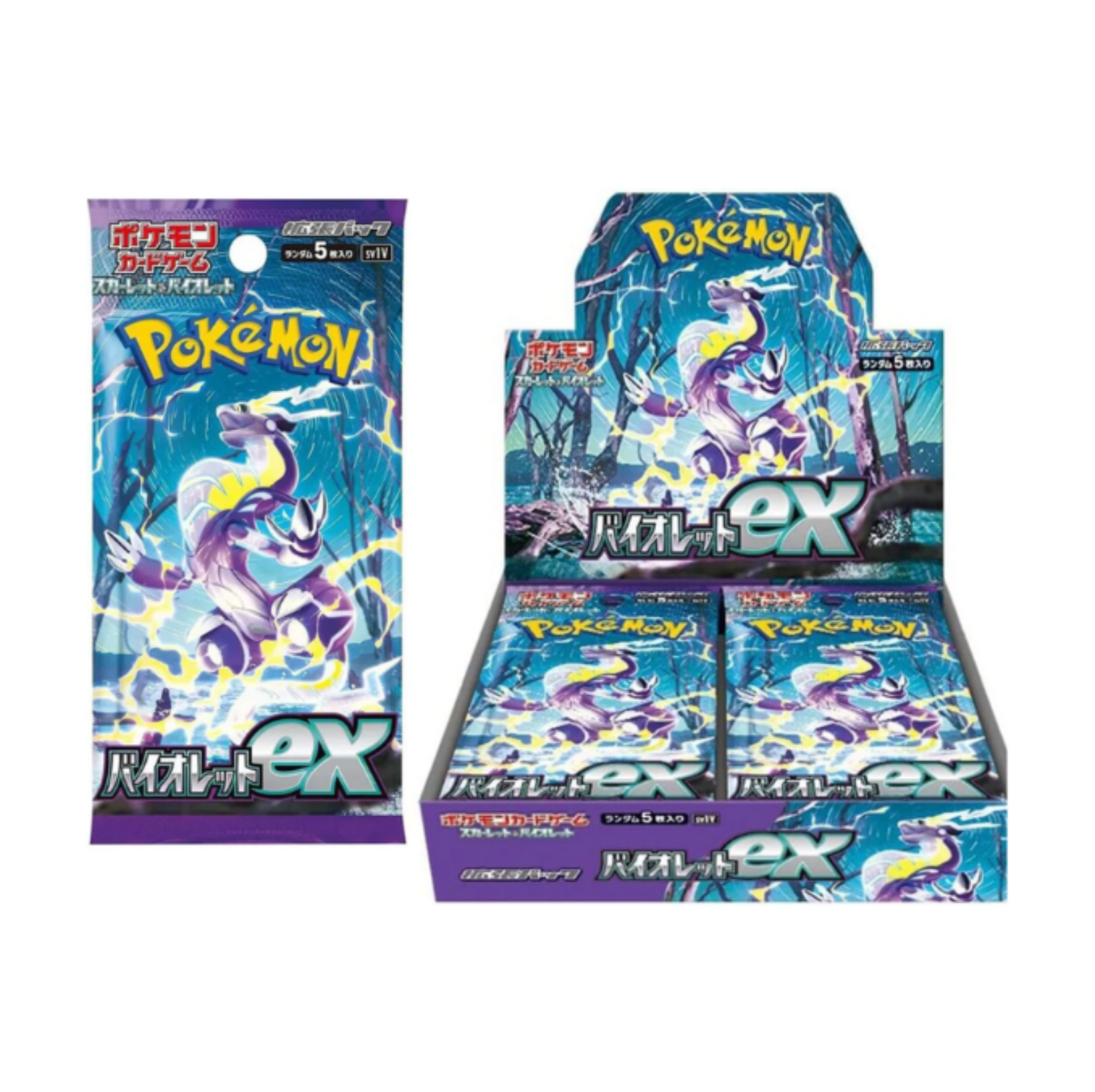 Pokemon TCG: Violet EX Booster SV1v (Japanese)-Booster Pack-The Pokémon Company International-Ace Cards & Collectibles
