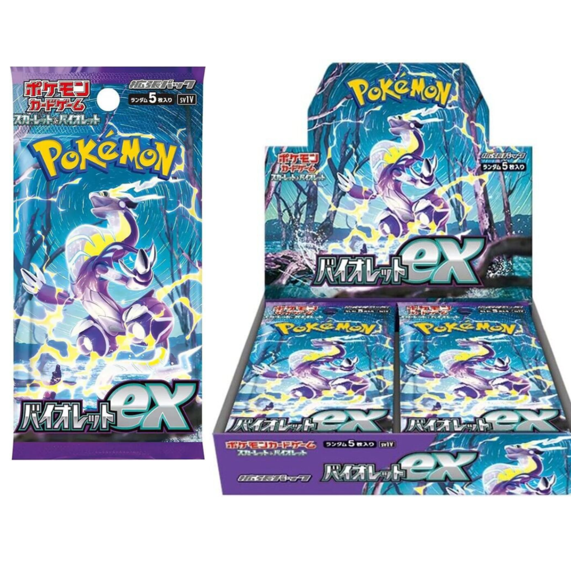 Pokémon TCG: Violet ex sv1V Booster (Japanese)-Booster Pack-The Pokémon Company International-Ace Cards & Collectibles