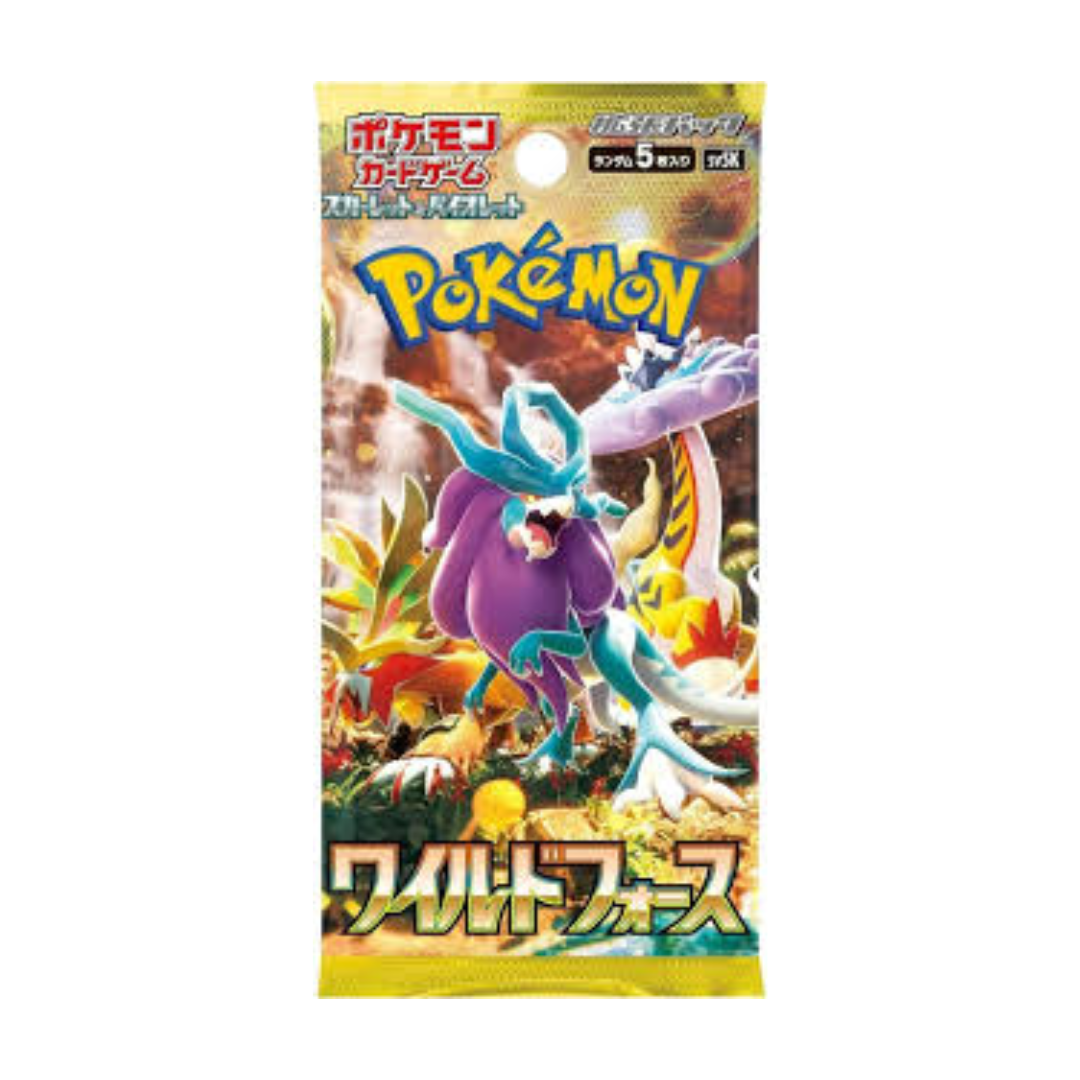Pokemon TCG: Wild Force Booster SV5K (Japanese)-Single Pack (Random)-The Pokémon Company International-Ace Cards & Collectibles