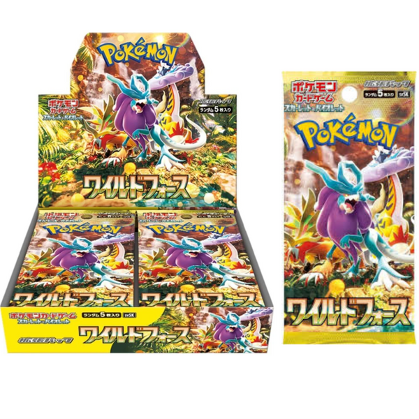 Pokemon TCG: Wild Force Booster SV5K (Japanese)-Single Pack (Random)-The Pokémon Company International-Ace Cards & Collectibles