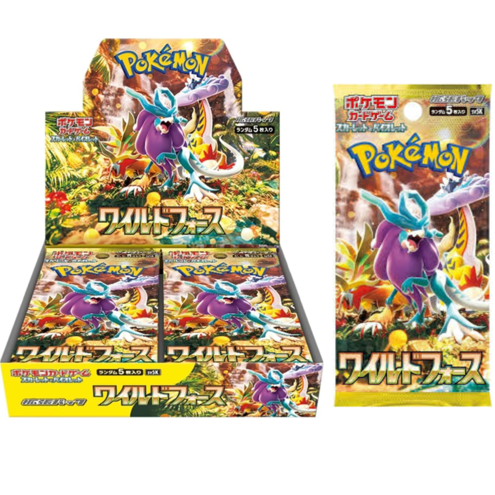 Pokemon TCG: Wild Force Booster SV5K (Japanese)-Single Pack (Random)-The Pokémon Company International-Ace Cards & Collectibles