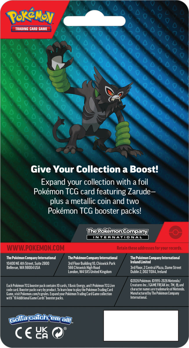 Pokemon TCG: Zarude 2 Pack Blister-The Pokemon Company International-Ace Cards & Collectibles