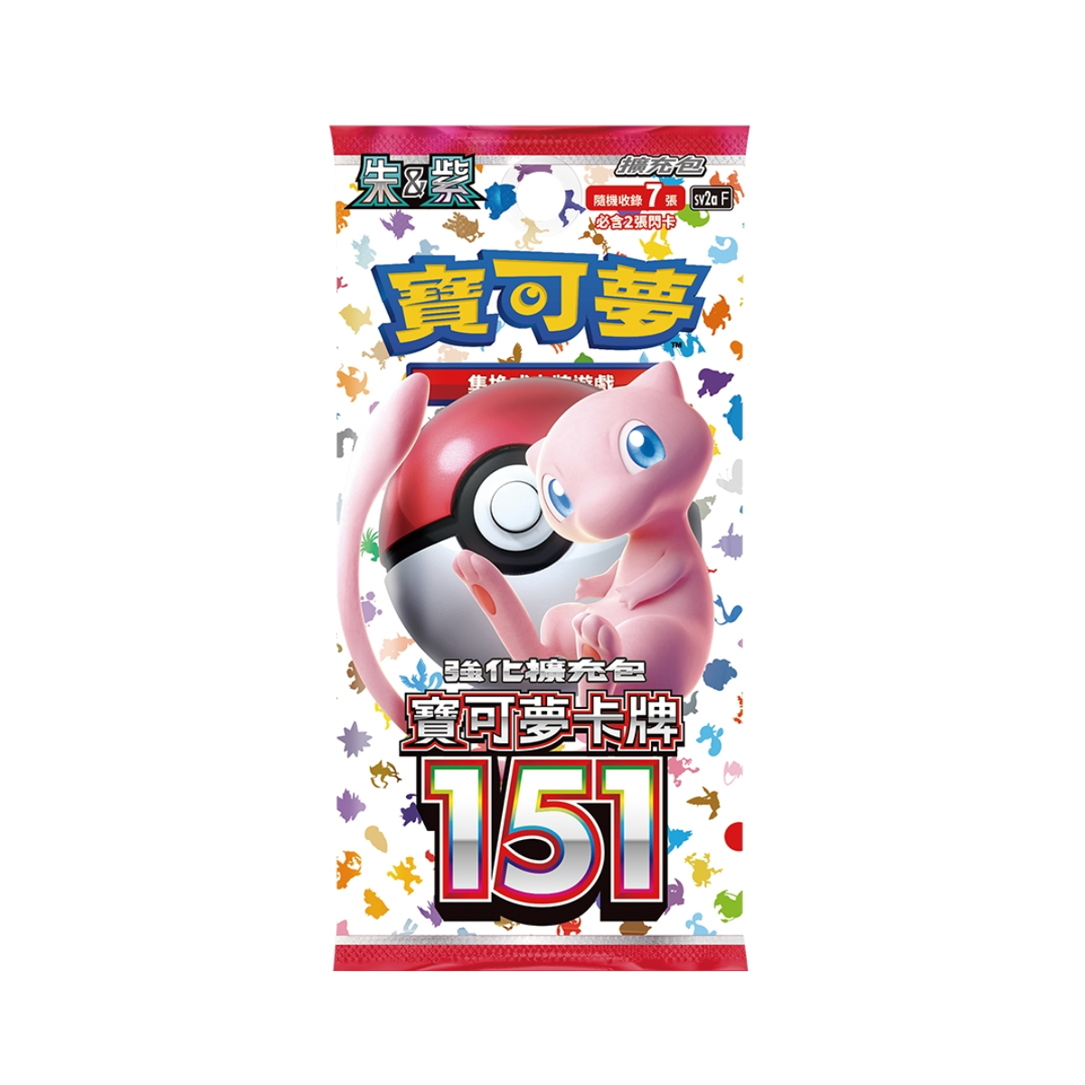 Pokemon TCG 朱 & 紫 强化擴充包 寶可夢卡牌 151 [SV2a F] (Traditional Chinese)-Single Pack (Random)-The Pokémon Company International-Ace Cards & Collectibles
