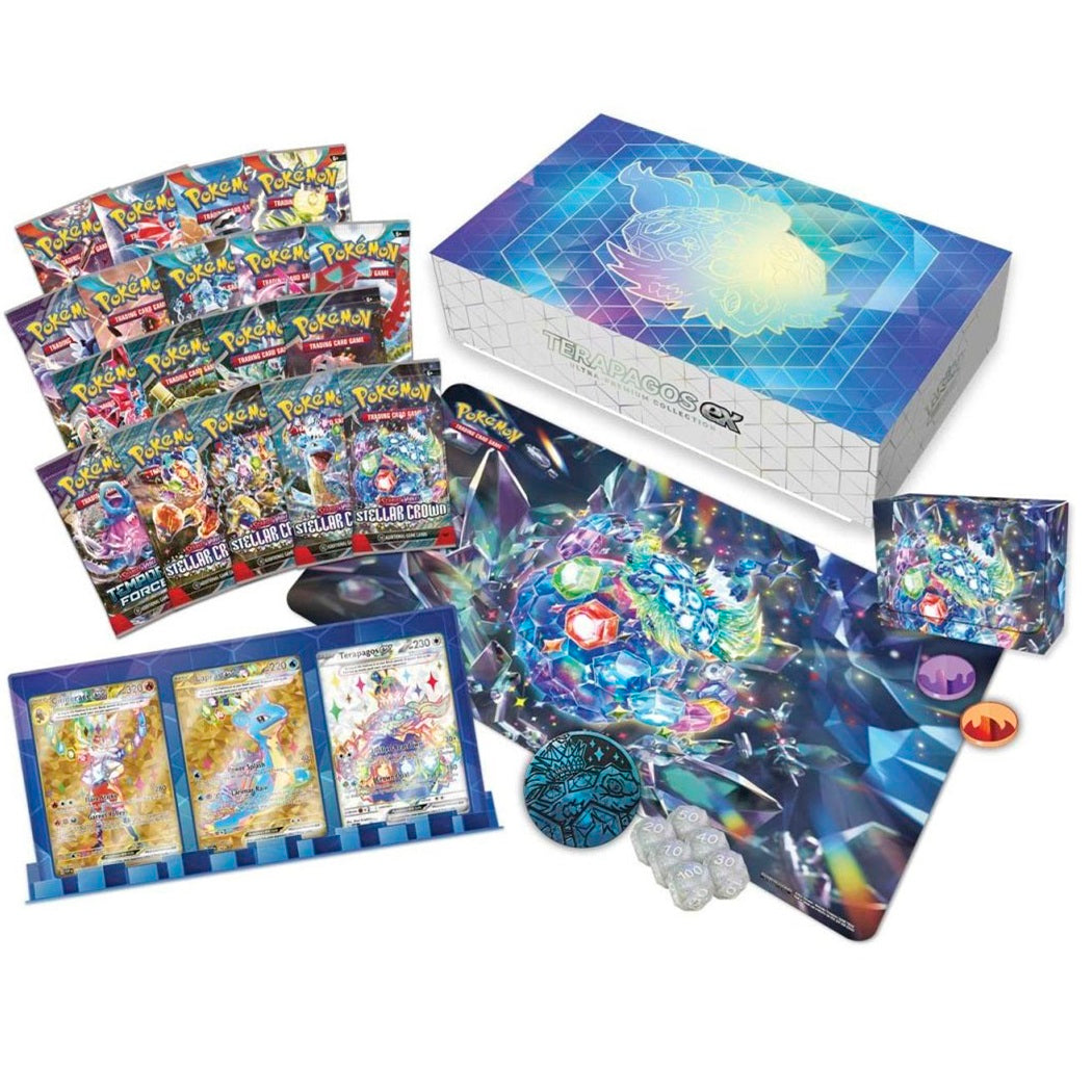 (Pre-Order Deposit) Pokemon TCG: Terapagos EX Ultra-Premium Collection-Deposit (Shipping)-The Pokémon Company International-Ace Cards & Collectibles