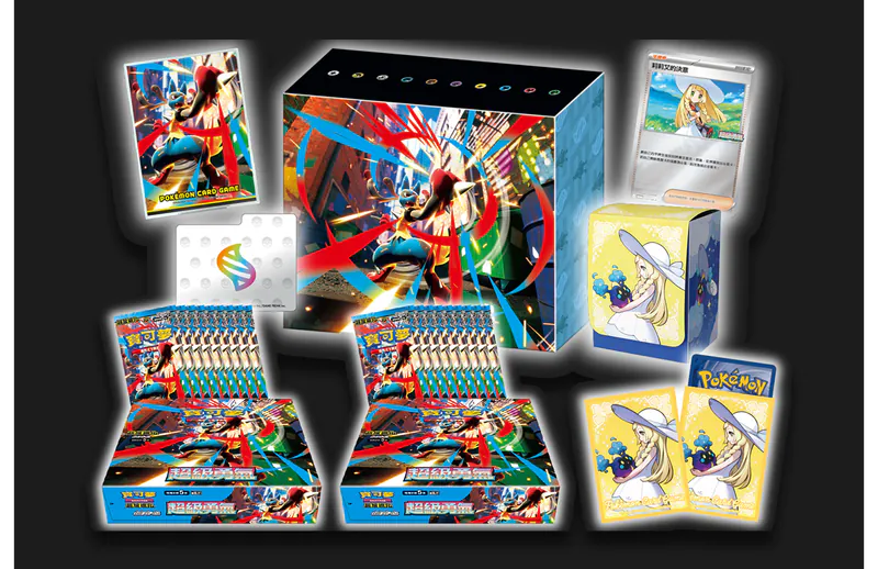 Pokemon TCG 寶可夢 超級進化 超級勇氣/超級交響樂 特別組合 “莉莉艾/阿塞蘿拉" [M1L-P/M1S-P] (Traditional Chinese)-莉莉艾-The Pokémon Company-Ace Cards & Collectibles