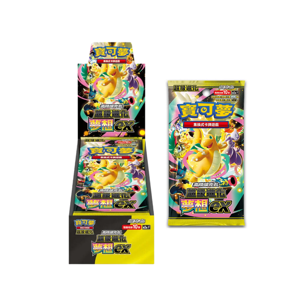 Pokemon TCG 超級進化 寶可夢高級擴充包 "超級進化夢想ex" [M2aF] (Traditional Chinese)-Single Pack (Random)-The Pokémon Company-Ace Cards & Collectibles