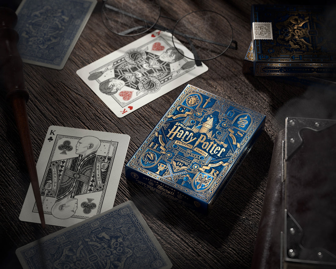 Harry Potter Playing Cards by Theory11-Blue (Ravenclaw)-Theory11-Ace Cards & Collectibles
