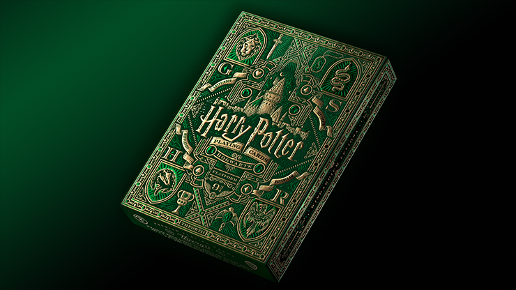 Harry Potter Playing Cards by Theory11-Green (Slytherin)-Theory11-Ace Cards & Collectibles