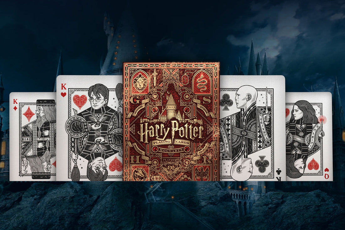 Harry Potter Playing Cards by Theory11-Red (Gryffindor)-Theory11-Ace Cards & Collectibles