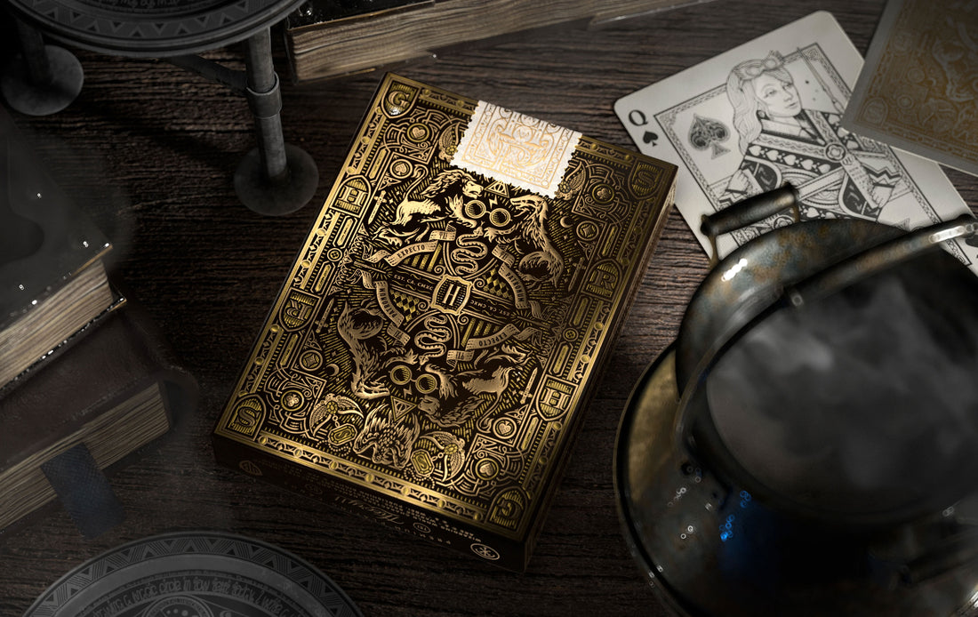 Harry Potter Playing Cards by Theory11-Red (Gryffindor)-Theory11-Ace Cards & Collectibles