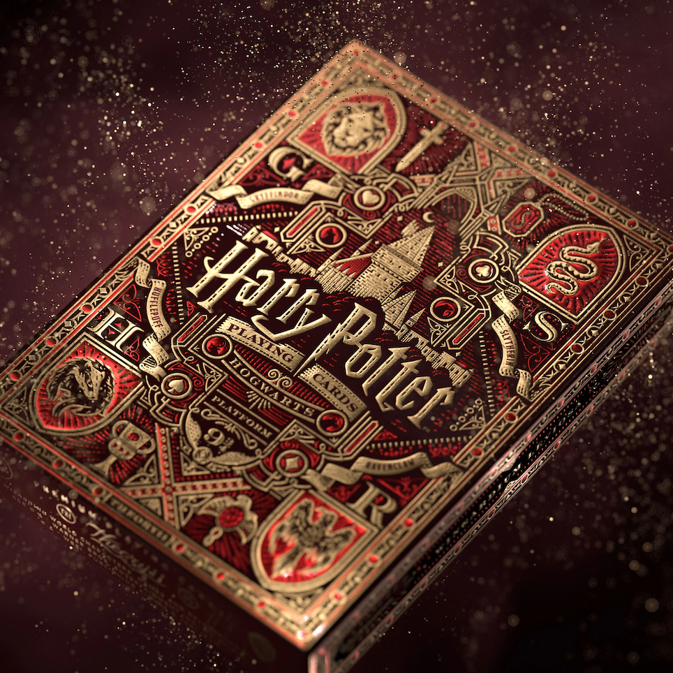Harry Potter Playing Cards by Theory11-Red (Gryffindor)-Theory11-Ace Cards & Collectibles