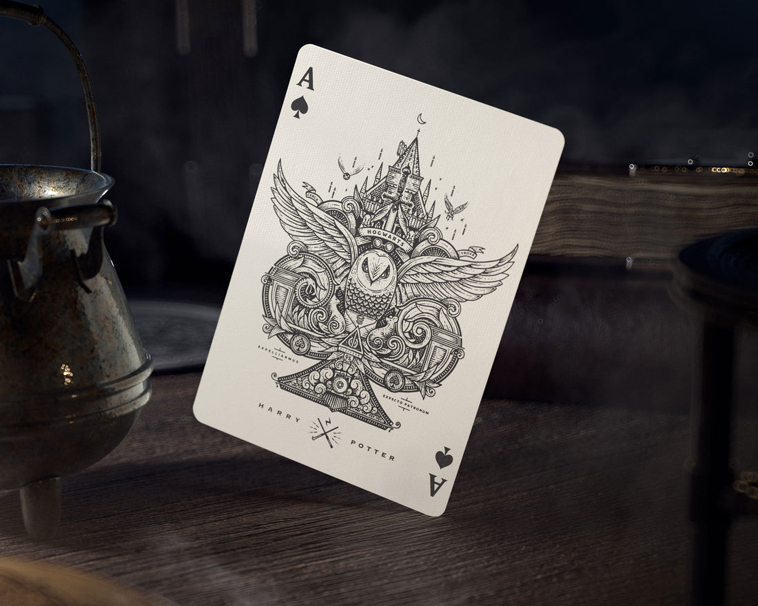 Harry Potter Playing Cards by Theory11-Red (Gryffindor)-Theory11-Ace Cards & Collectibles