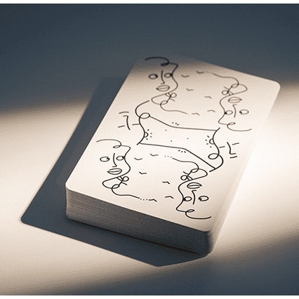 Shantell Martin Playing Cards by Theory11-Black-Theory11-Ace Cards & Collectibles