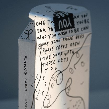 Shantell Martin Playing Cards by Theory11-Black-Theory11-Ace Cards & Collectibles