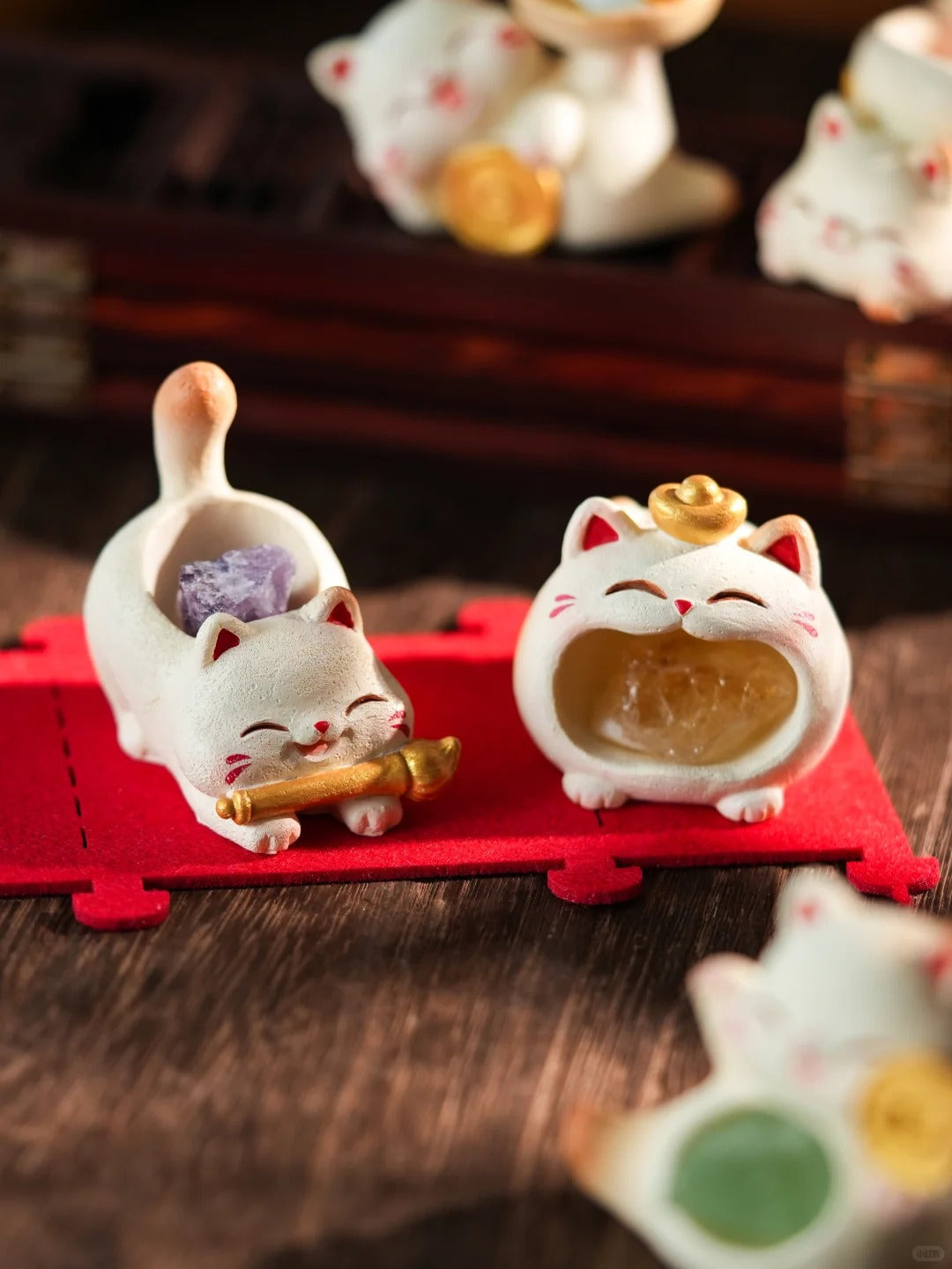 Lucky Cat Crystal Blind Boxes-Single Box (Random)-ThingsWoo-Ace Cards & Collectibles