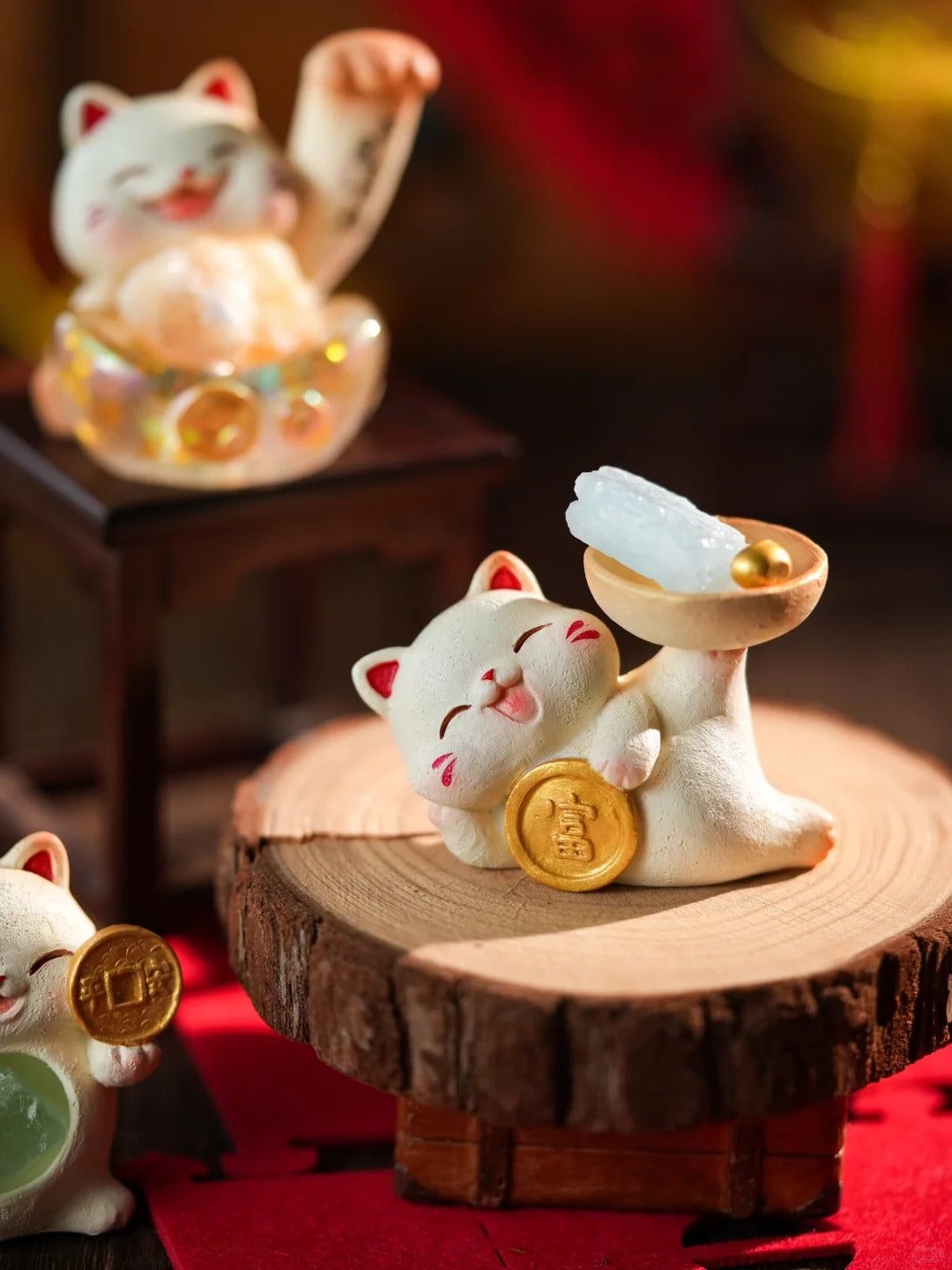 Lucky Cat Crystal Blind Boxes-Single Box (Random)-ThingsWoo-Ace Cards & Collectibles