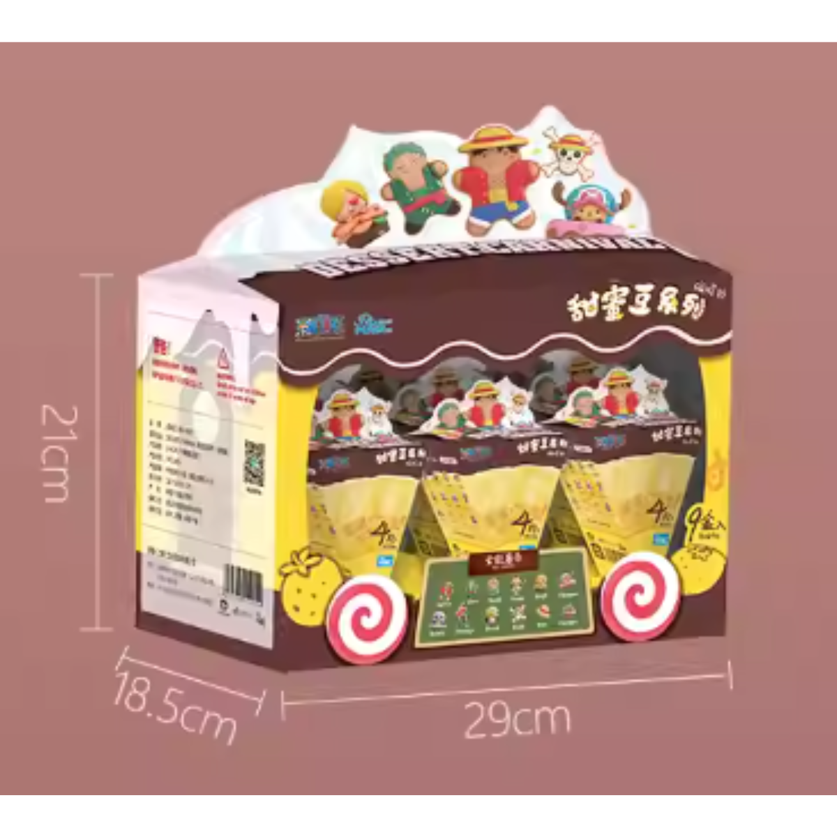 Toei Animation x One Piece Dessert Carnival Magnetic Patch Series-Display Box (9pcs)-Toei Animation-Ace Cards &amp; Collectibles