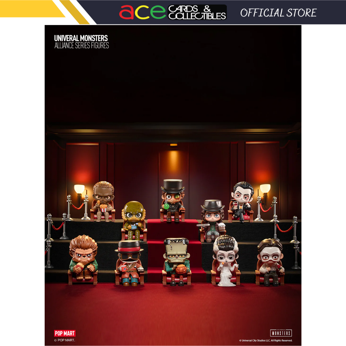 universal monsters alliance series figures Pop Mart x Universal Monsters Alliance Series