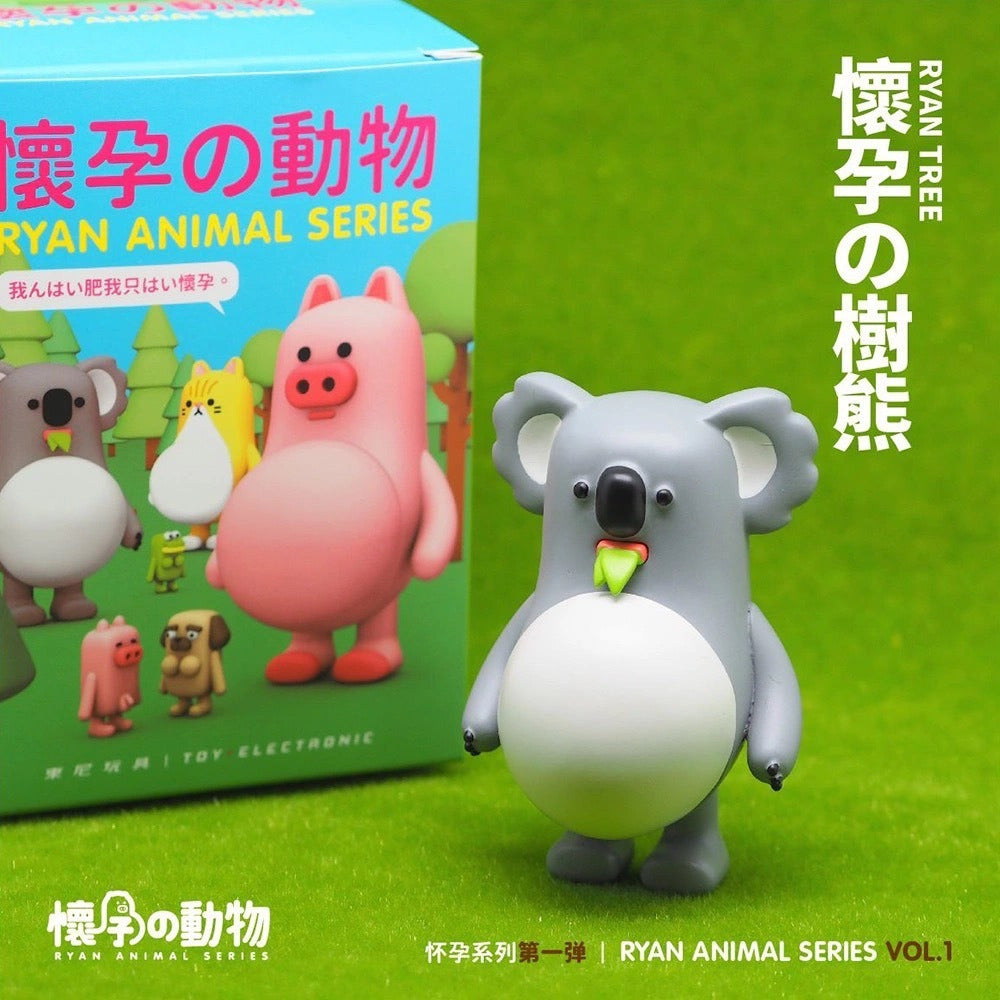 Tony Electronic x RYAN Animal Blind Boxes Series 1-Single Box (Random)-Tony Electronic-Ace Cards & Collectibles