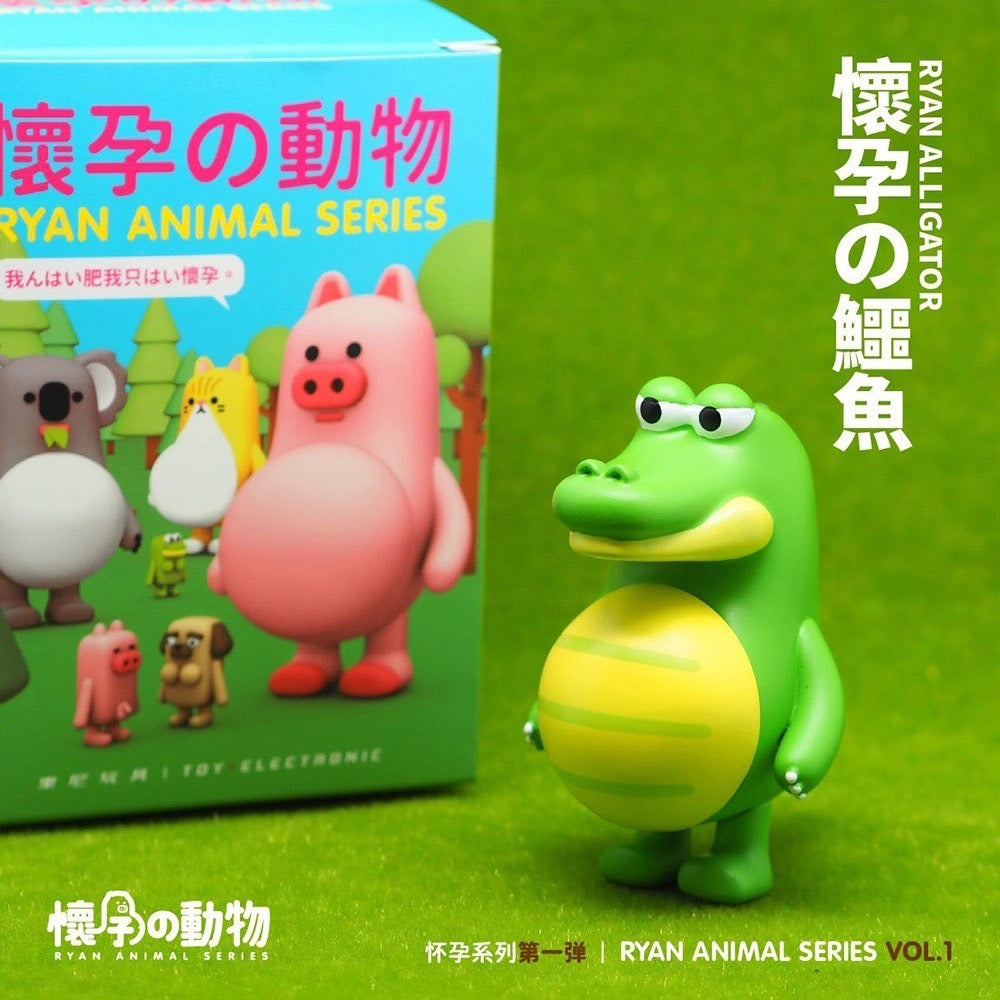 Tony Electronic x RYAN Animal Blind Boxes Series 1-Single Box (Random)-Tony Electronic-Ace Cards & Collectibles