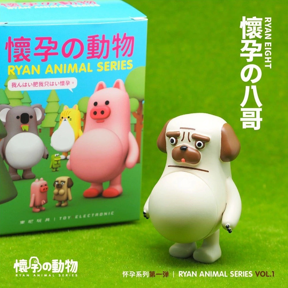 Tony Electronic x RYAN Animal Blind Boxes Series 1-Single Box (Random)-Tony Electronic-Ace Cards & Collectibles