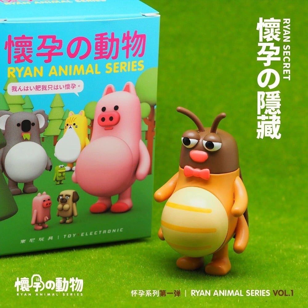 Tony Electronic x RYAN Animal Blind Boxes Series 1-Single Box (Random)-Tony Electronic-Ace Cards & Collectibles