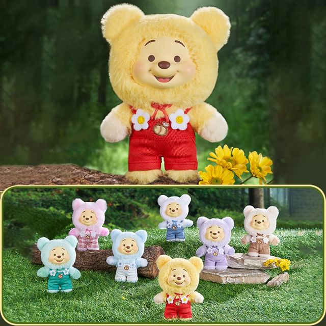 Disney Winnie the Pooh Candy Bear Series Vinyl Plush Blind Box-Single Box (Random)-TopToy-Ace Cards & Collectibles