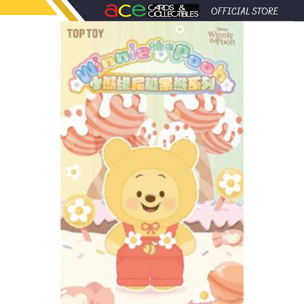Disney Winnie the Pooh Candy Bear Series Vinyl Plush Blind Box-Single Box (Random)-TopToy-Ace Cards & Collectibles