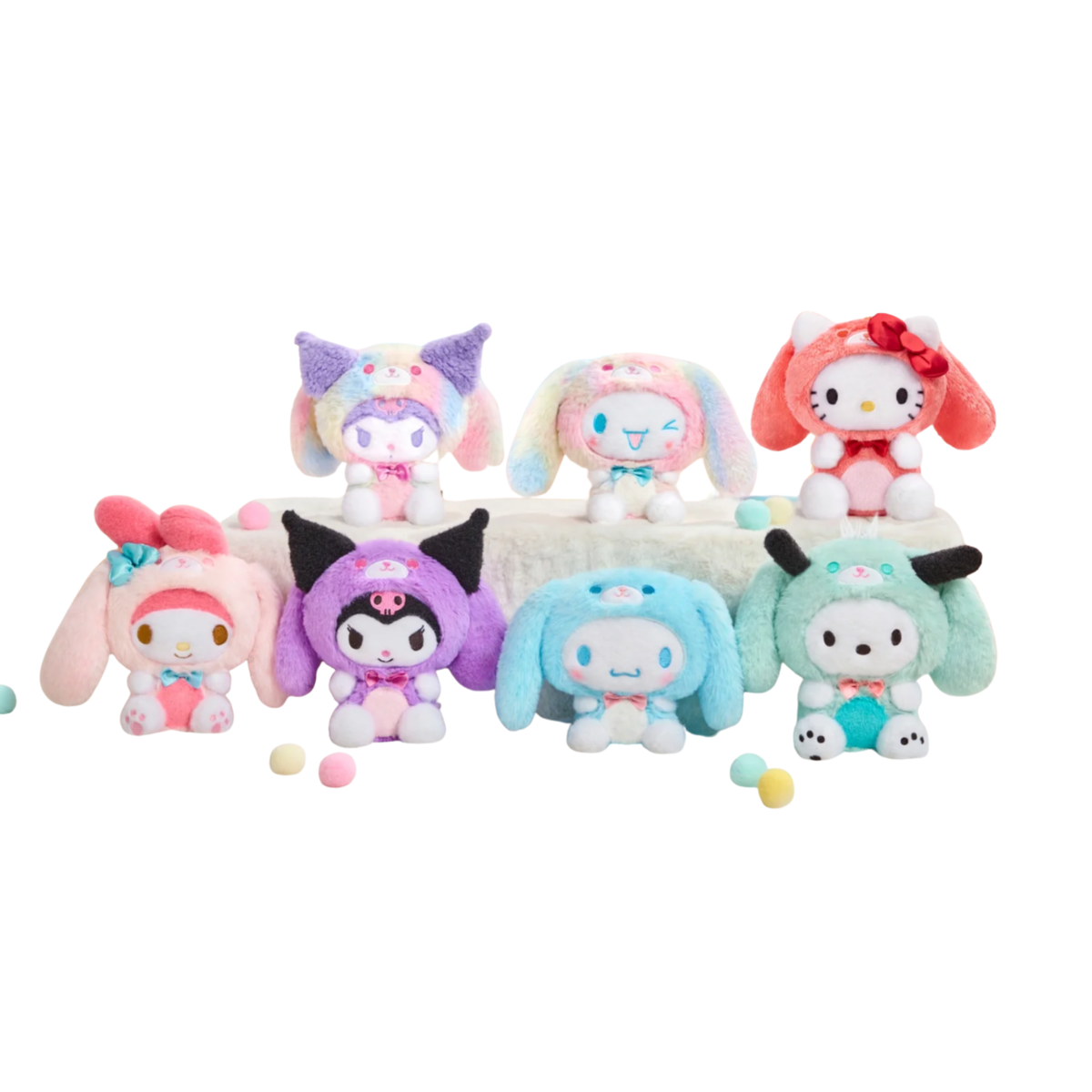 Sanrio Characters "Family Fun Time" Plushie Blind Box-Single Box (Random)-TopToy-Ace Cards & Collectibles