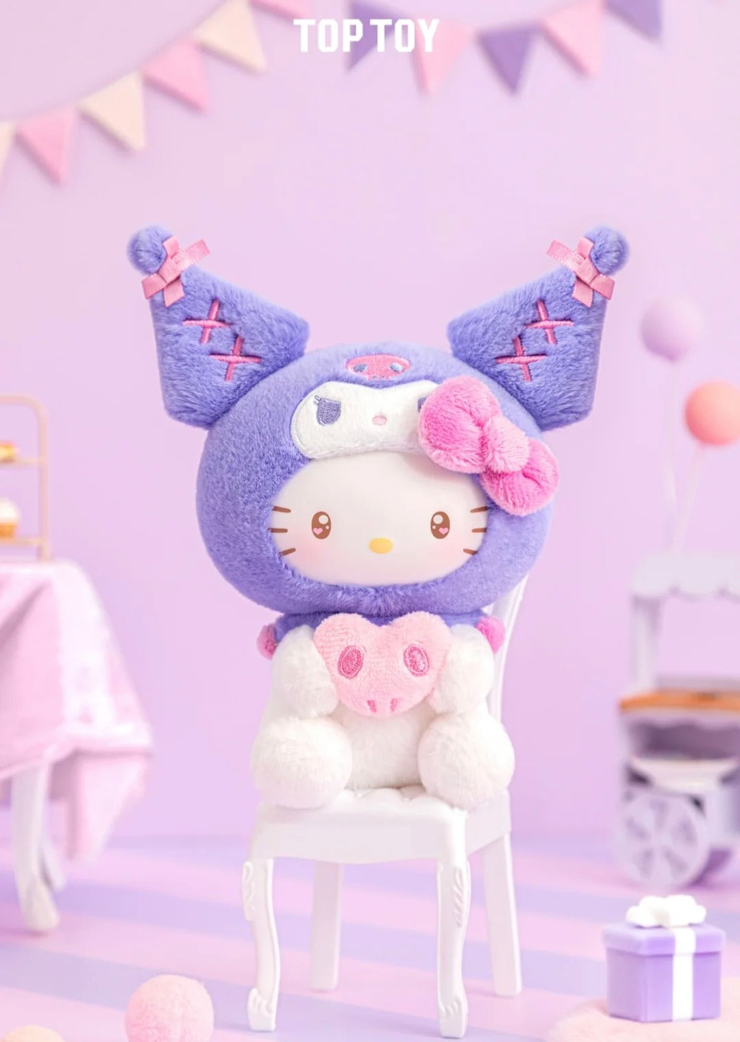 Sanrio Characters "Kuromi Party Series" Plushie Blind Box-Single Box (Random)-TopToy-Ace Cards & Collectibles