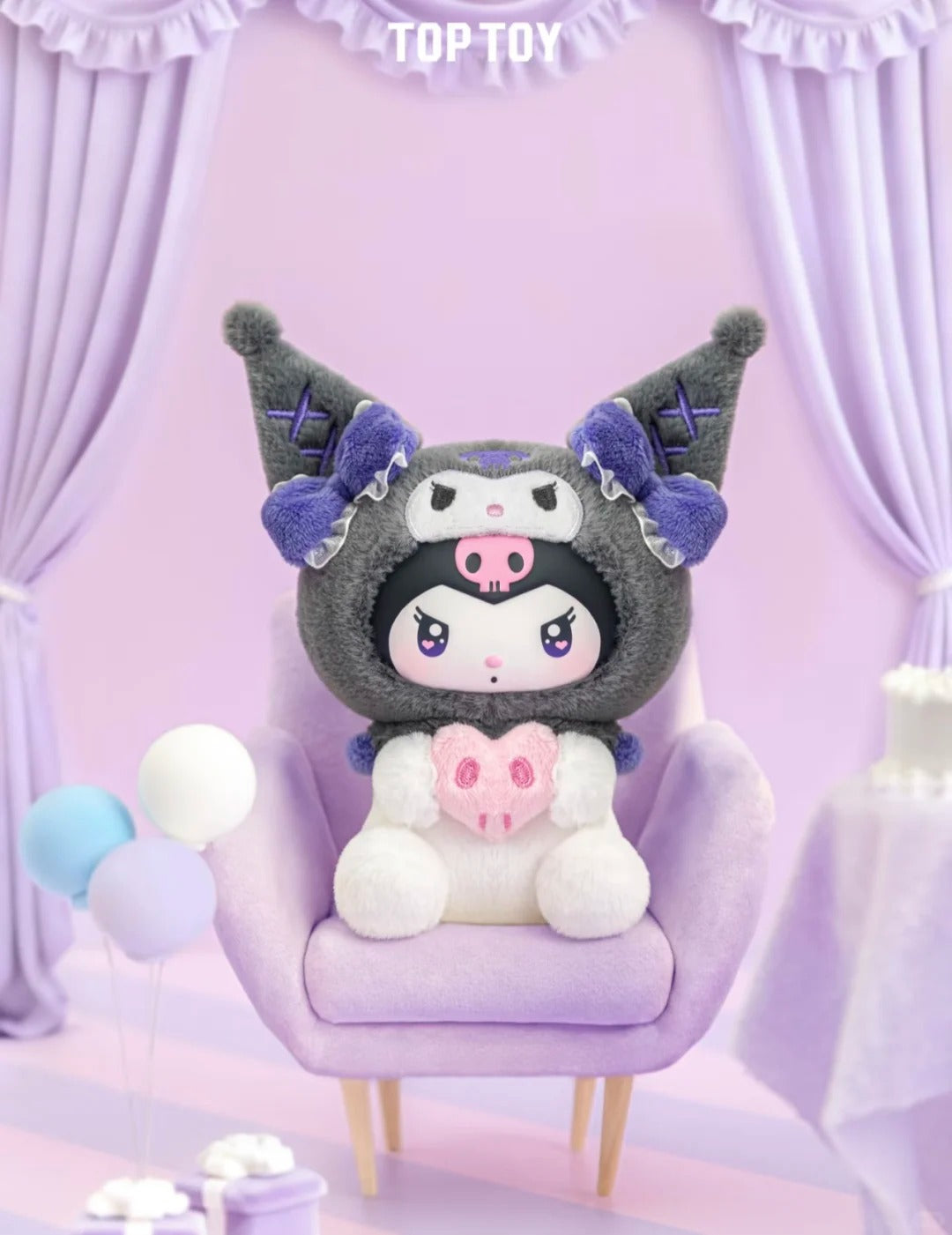 Sanrio Characters "Kuromi Party Series" Plushie Blind Box-Single Box (Random)-TopToy-Ace Cards & Collectibles