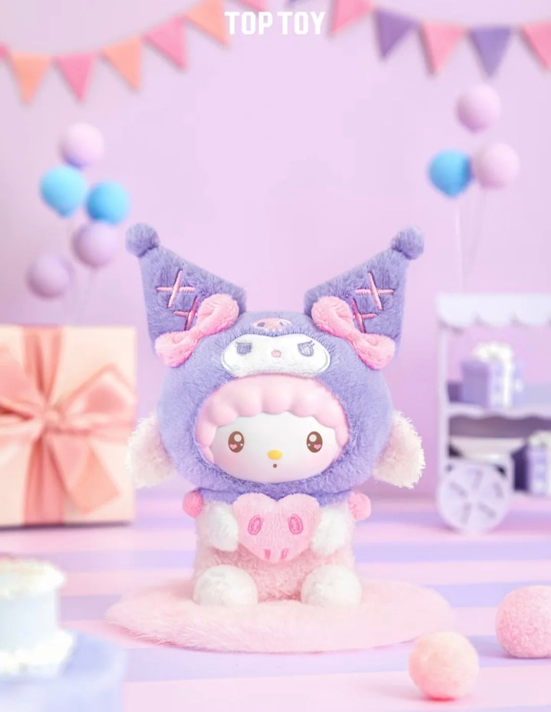 Sanrio Characters "Kuromi Party Series" Plushie Blind Box-Single Box (Random)-TopToy-Ace Cards & Collectibles