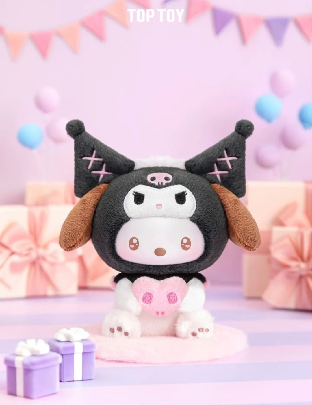 Sanrio Characters "Kuromi Party Series" Plushie Blind Box-Single Box (Random)-TopToy-Ace Cards & Collectibles