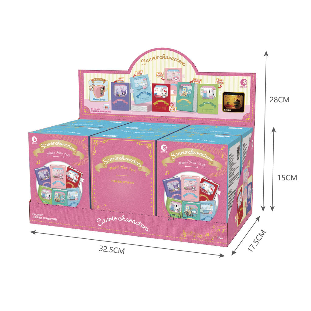 Sanrio Characters "Music Magic Series" Blind Box-Whole Box (6pcs)-TopToy-Ace Cards & Collectibles