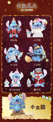 TOP TOY Disney Stitch&#39;s Wacky Diary 2 Series Blind Box-Display Box (6pcs)-TopToy-Ace Cards &amp; Collectibles