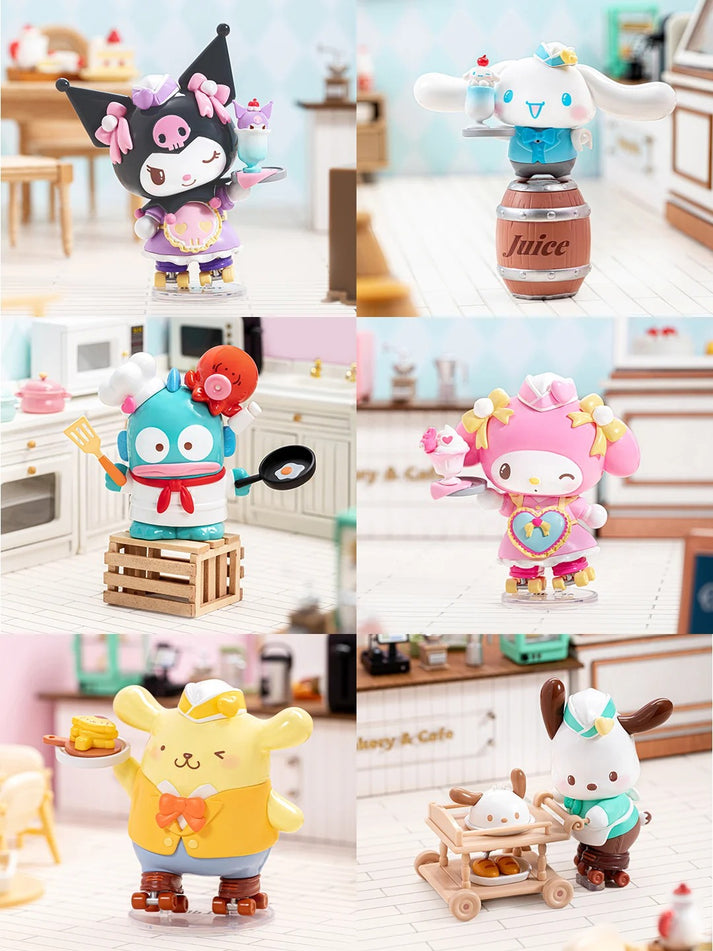 TOP TOY x Sanrio Family Roller Skating Western Restaurant Series Blind Box-Single Box (Random)-TopToy-Ace Cards & Collectibles