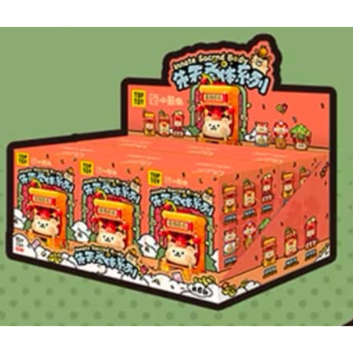 TOPTOY x Bear Is Bug Innate Sacred Body Building Blocks-Display Box (6pcs)-TopToy-Ace Cards &amp; Collectibles