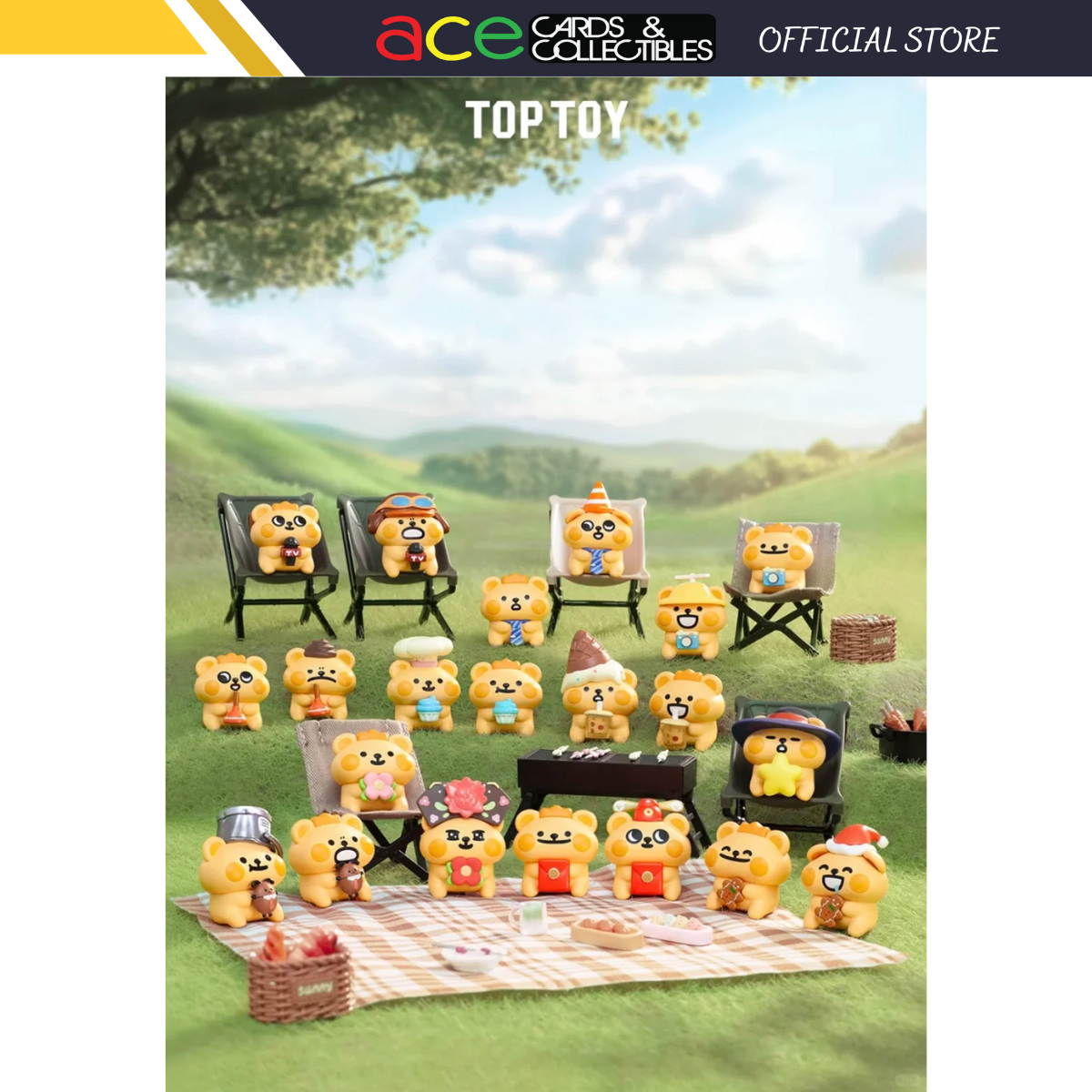 TOPTOY x Bear Is Bug Lazy Dairy Series Mini Figure Blind Bag-Single (Random)-TopToy-Ace Cards & Collectibles
