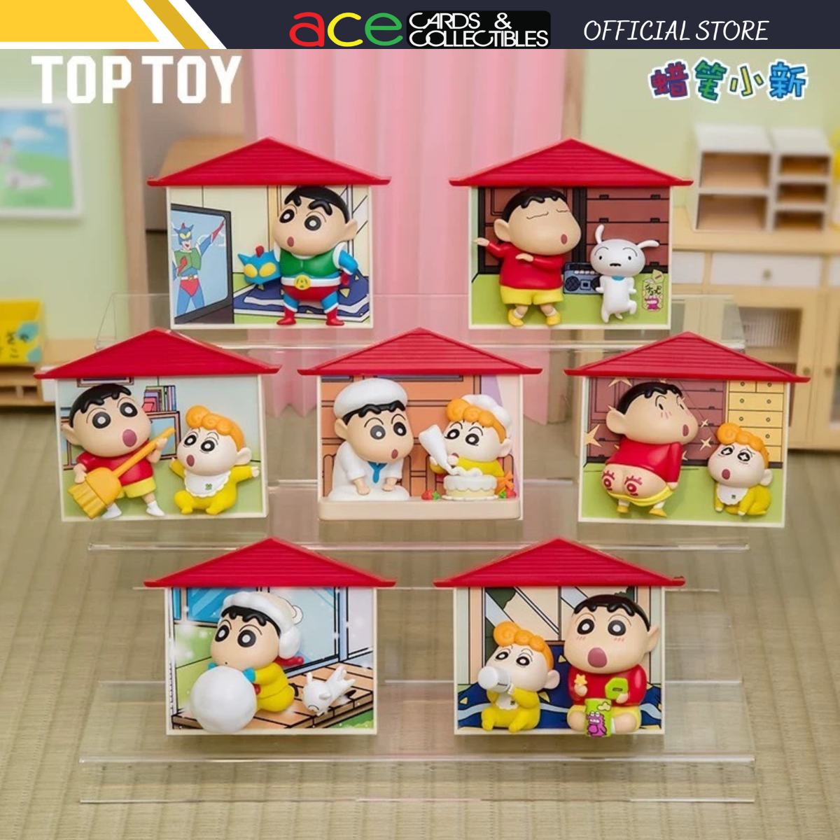 TOPTOY x Crayon Shin-Chan Nohara Family Fridge Magnet Series-Single (Random)-TopToy-Ace Cards & Collectibles
