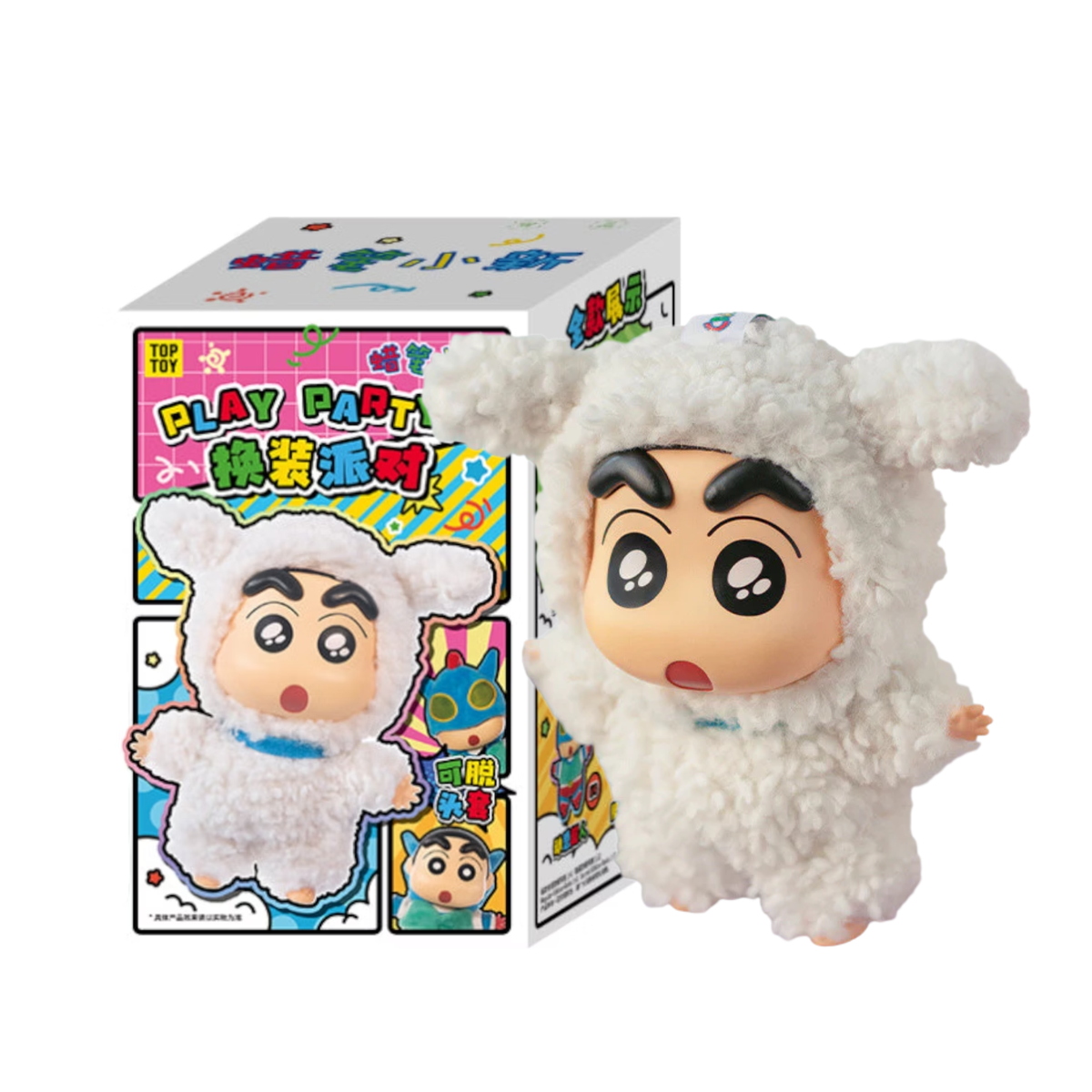 TOPTOY x Crayon Shin Chan Play Party Series Blind Box-Single Box (Random)-TopToy-Ace Cards & Collectibles