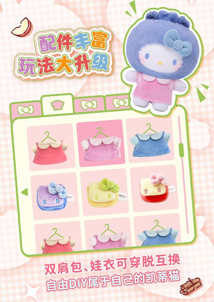 TOPTOY x Hello Kitty Fruity Paradise Series Plush Blind Box-Single Box (Random)-TopToy-Ace Cards & Collectibles