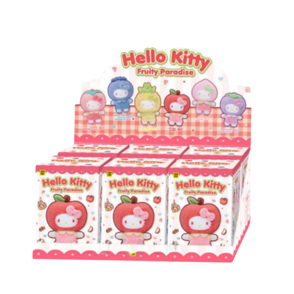 TOPTOY x Hello Kitty Fruity Paradise Series Plush Blind Box-Single Box (Random)-TopToy-Ace Cards & Collectibles