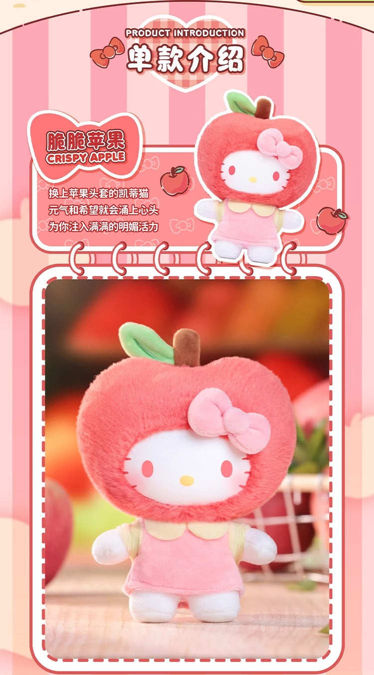 TOPTOY x Hello Kitty Fruity Paradise Series Plush Blind Box-Single Box (Random)-TopToy-Ace Cards & Collectibles