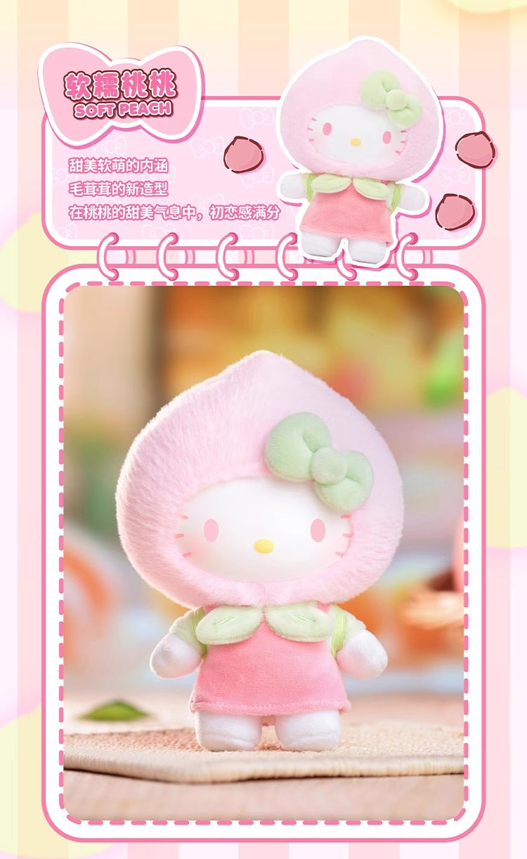 TOPTOY x Hello Kitty Fruity Paradise Series Plush Blind Box-Single Box (Random)-TopToy-Ace Cards & Collectibles