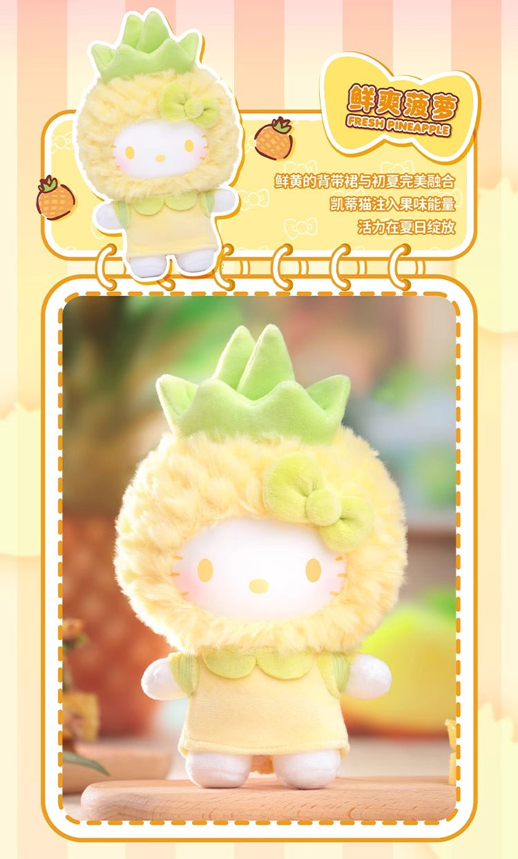 TOPTOY x Hello Kitty Fruity Paradise Series Plush Blind Box-Single Box (Random)-TopToy-Ace Cards & Collectibles