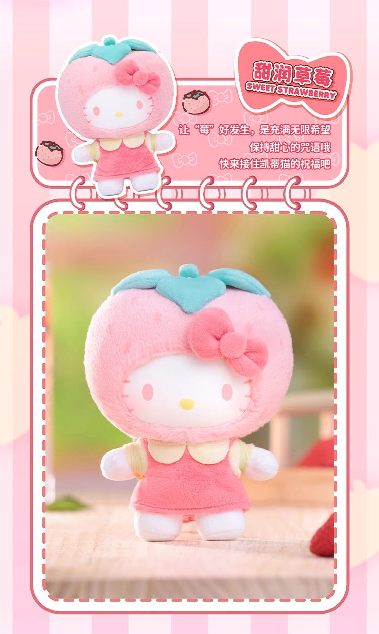 TOPTOY x Hello Kitty Fruity Paradise Series Plush Blind Box-Single Box (Random)-TopToy-Ace Cards & Collectibles