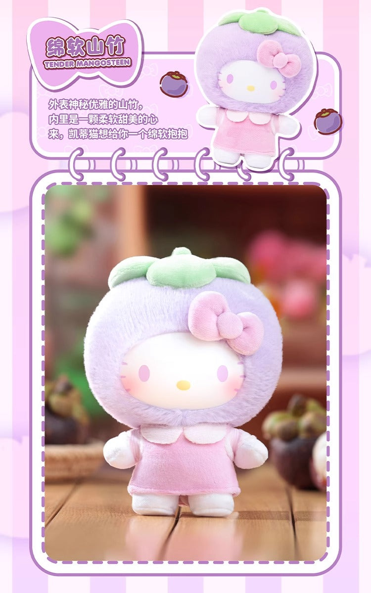 TOPTOY x Hello Kitty Fruity Paradise Series Plush Blind Box-Single Box (Random)-TopToy-Ace Cards & Collectibles