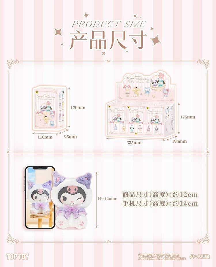 TOPTOY x Sanrio Characters Play With Kittens Series Blind Box-Single Box (Random)-TopToy-Ace Cards & Collectibles