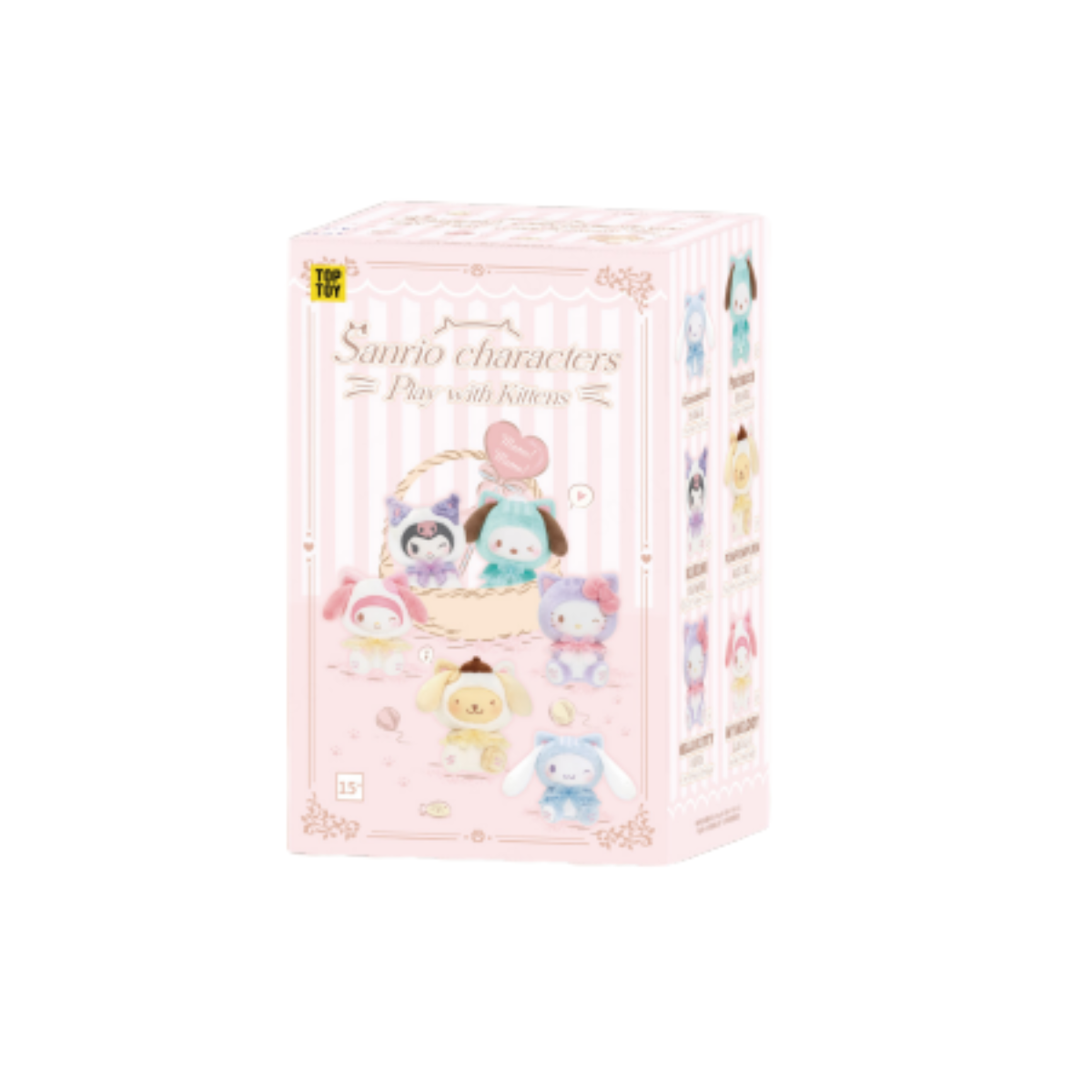 TOPTOY x Sanrio Characters Play With Kittens Series Blind Box-Single Box (Random)-TopToy-Ace Cards & Collectibles