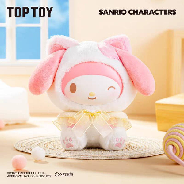 TOPTOY x Sanrio Characters Play With Kittens Series Blind Box-Single Box (Random)-TopToy-Ace Cards & Collectibles